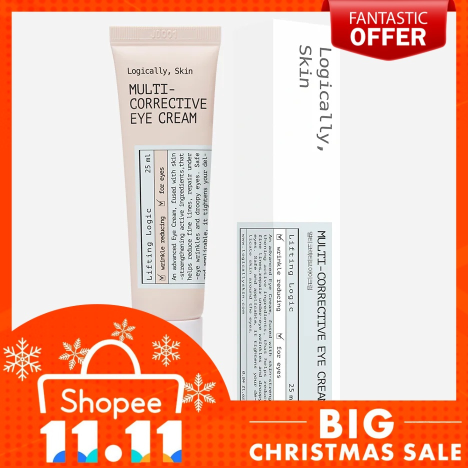 [สินค้าของแท้100% พร้อมส่ง] LOGICALLY SKIN   Multi-Corrective Eye Cream 25ml [Exp 2027.04.01]