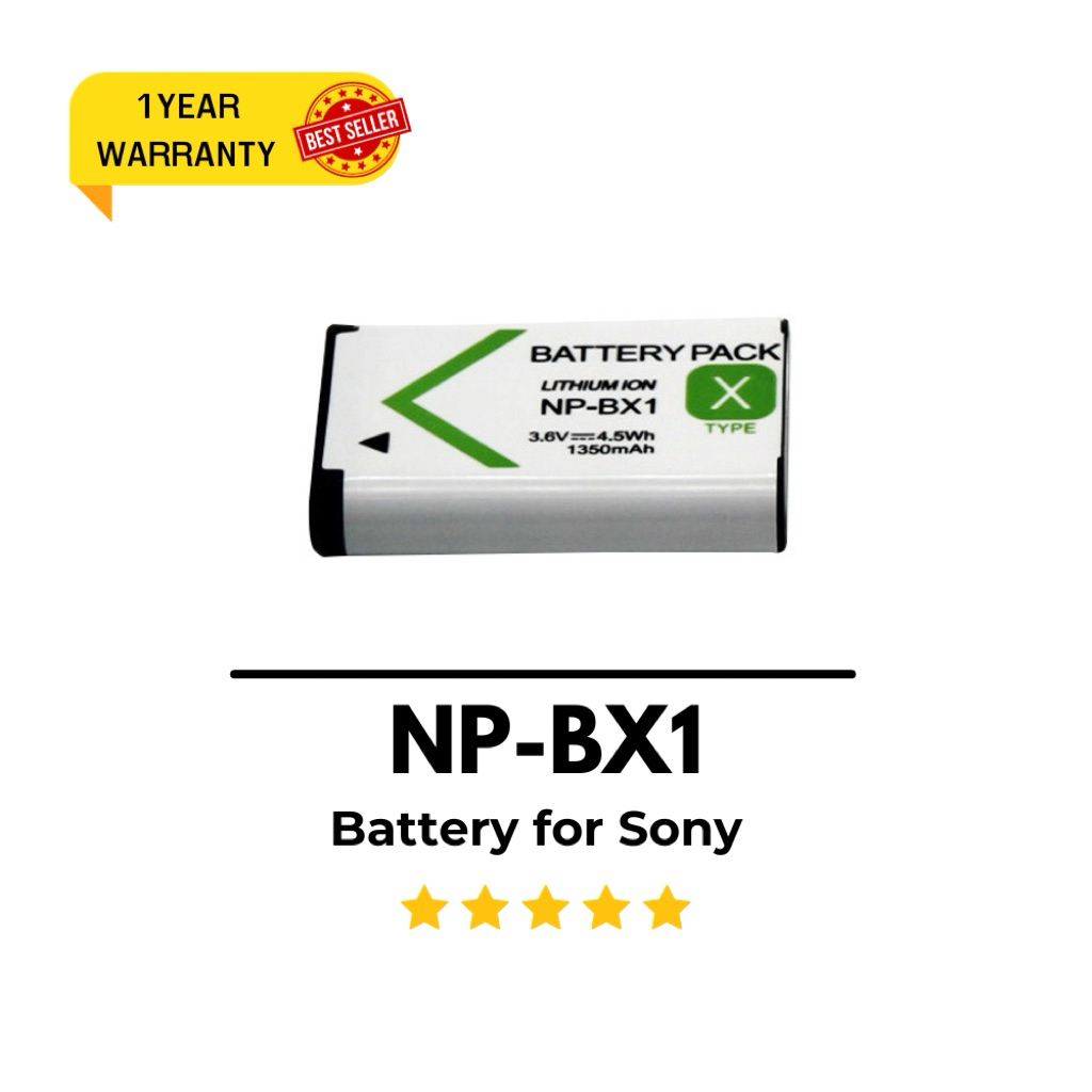 NP-BX1 Battery for Sony ZV1, Sony ZV-1 Sony DSC-RX1, Sony RX1 Sony DSC-RX1R, Sony RX1R