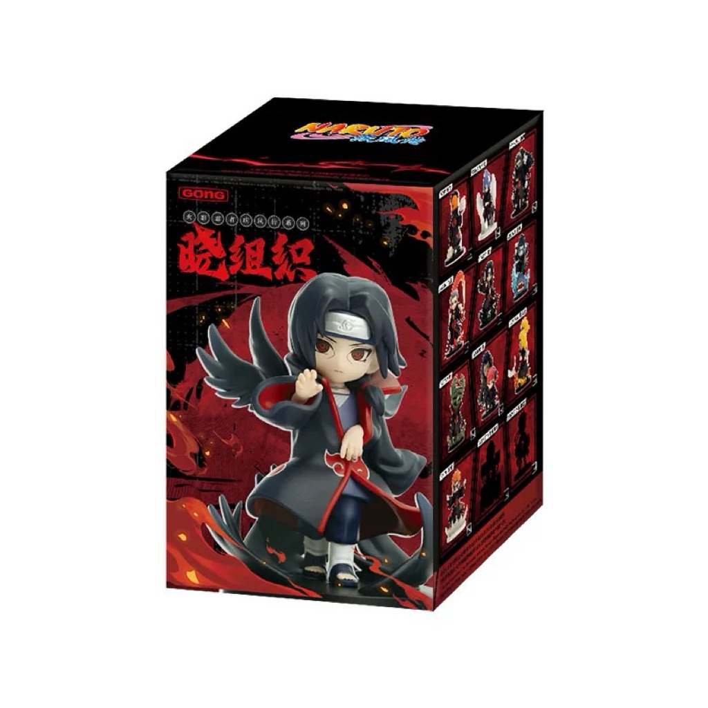 [กล่องสุ่ม] โมเดล POP MART : NARUTO Battle against AKATSUKI blind box นารูโตะ แสงอุษา ลิขสิทธิ์แท้
