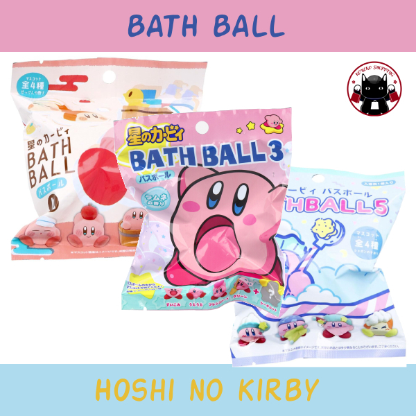 Kirby BATH BALL บาธบอม ฟองสบู่อ่างน้ำ เคอร์บี้ กลิ่นรามุเนะ 75g