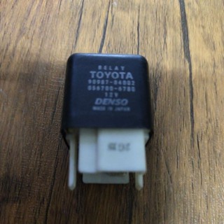 รีเลย์อเนกประสงค์ 5 ขา สีดำสำหรับรถยนต์โตโยต้า 90987-04002/0…