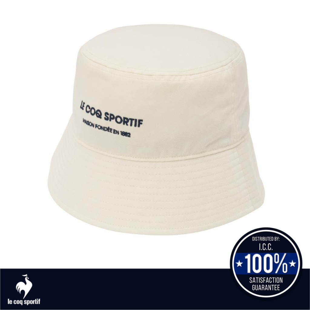 le coq sportif หมวกบักเก็ต (หมวกบักเก็ต ,หมวกแฟชั่น ,หมวกกีฬา ,lecoqsportif ฟังก์ชั่น)