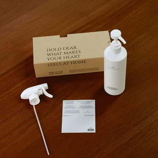 SOGANICS Aluminum Bottle 500ml (w/Pump & Trigger หัวปั๊มและสเปรย์) ขวดอลูมิเนียม แถมสติ๊กเกอร์ติดขวด
