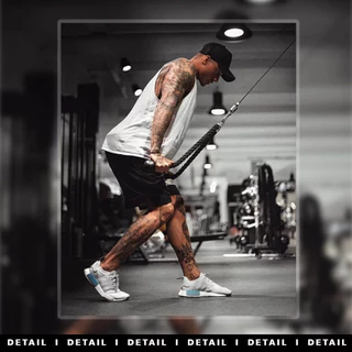 ‌Promotion‌ Tricep Rope กล้ามแกรนด์ | เกรดPREMIUM รับประกันคุณภาพ | ใช้กับHOME GYM/FITNESS | รับน้ำหนักสูง 500kg+
