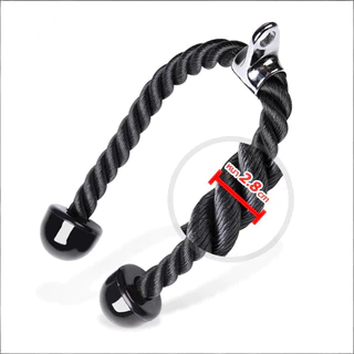 ‌Promotion‌ Tricep Rope กล้ามแกรนด์ | เกรดPREMIUM รับประกันคุณภาพ | ใช้กับHOME GYM/FITNESS | รับน้ำหนักสูง 500kg+