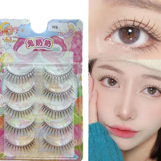 (Ready to ship) Korean False Eyelash! Shipped from Thailand，5 Pairs thick and natural false eyelashes