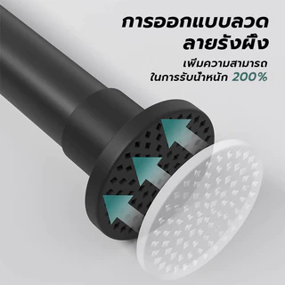 💥สแตนเลส304💥ราวผ้าม่าน ราวม่าน ราวม่านไม่ต้องเจาะ ราวม่านยืดไสลด์ ราวยืดหดได้ ราวยึดผนังราวยืดหดได้ ไม่ต้องเจาะผนัง
