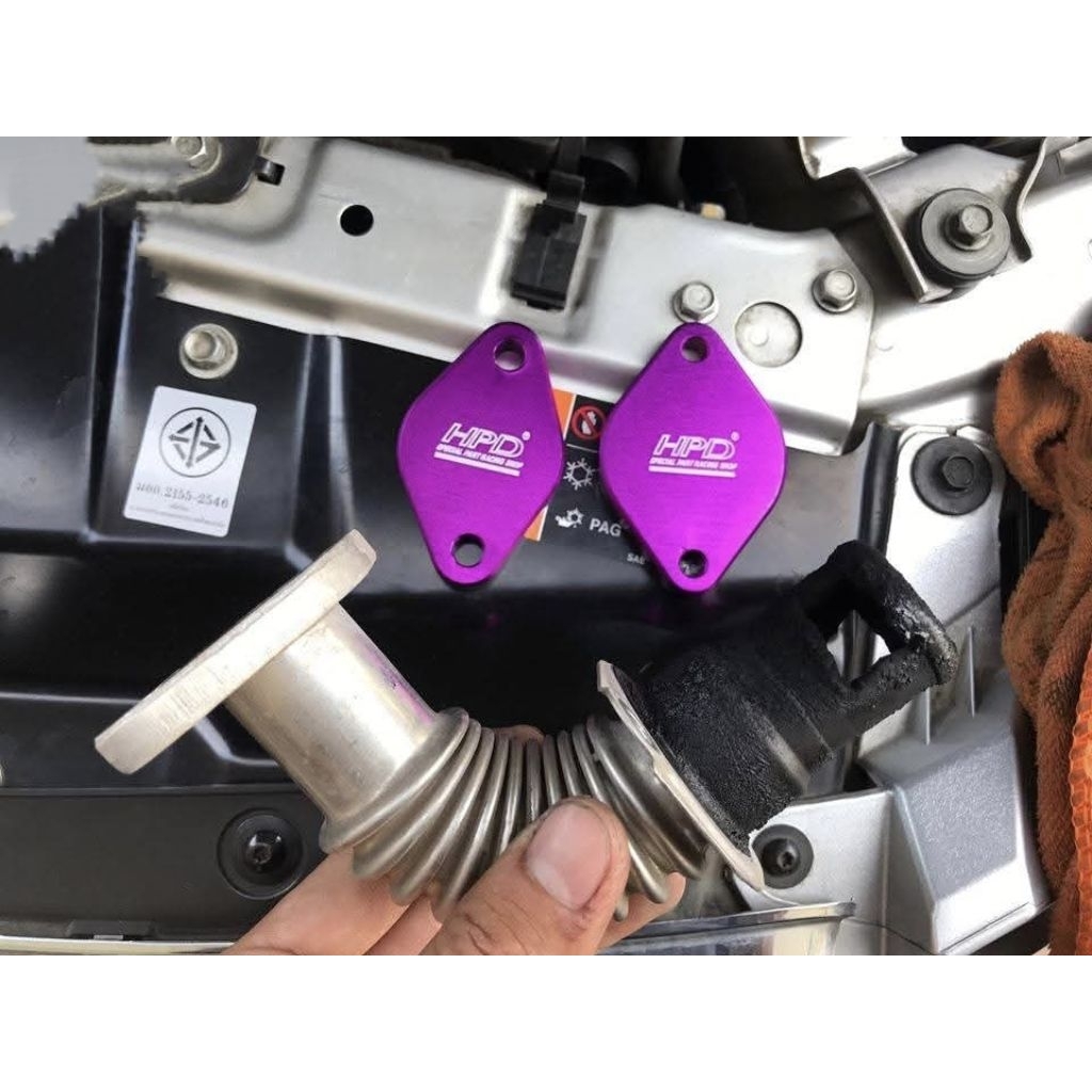 แผ่นอุดEGR นิวเชฟ6เกียร์HPD ตรงรุ่น Chevrolet Colorado 2.5/2.8  ปี2017-2020