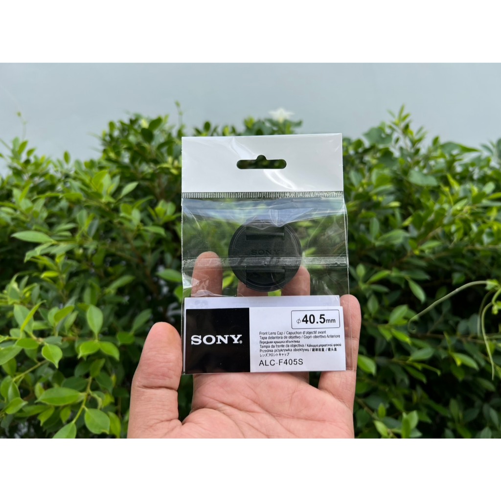 Sony แท้ 100% ฝาเลนส์กล้อง Sony ZV-E10 ZV-E1 RX-1R A5000 A5100 A6000 A6300 A6400 A6500 ขนาด 40.5mm