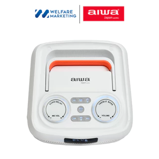 [ผ่อน 0%] AIWA AW-X1800 Party Speaker ลำโพงบลูทูธปาร์ตี้ คาราโอเกะ