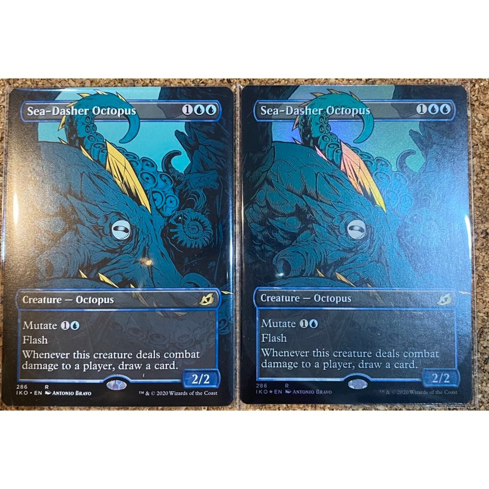 MtG Single Card: Sea-Dasher Octopus borderless [IKO]