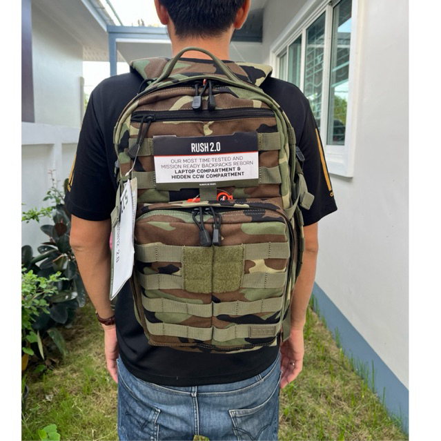 🌈🌈กระเป๋าเป้ 5.11 Tactical Rush12™ 2.0 มัลติแคม 24 ลิตร🌈🌈