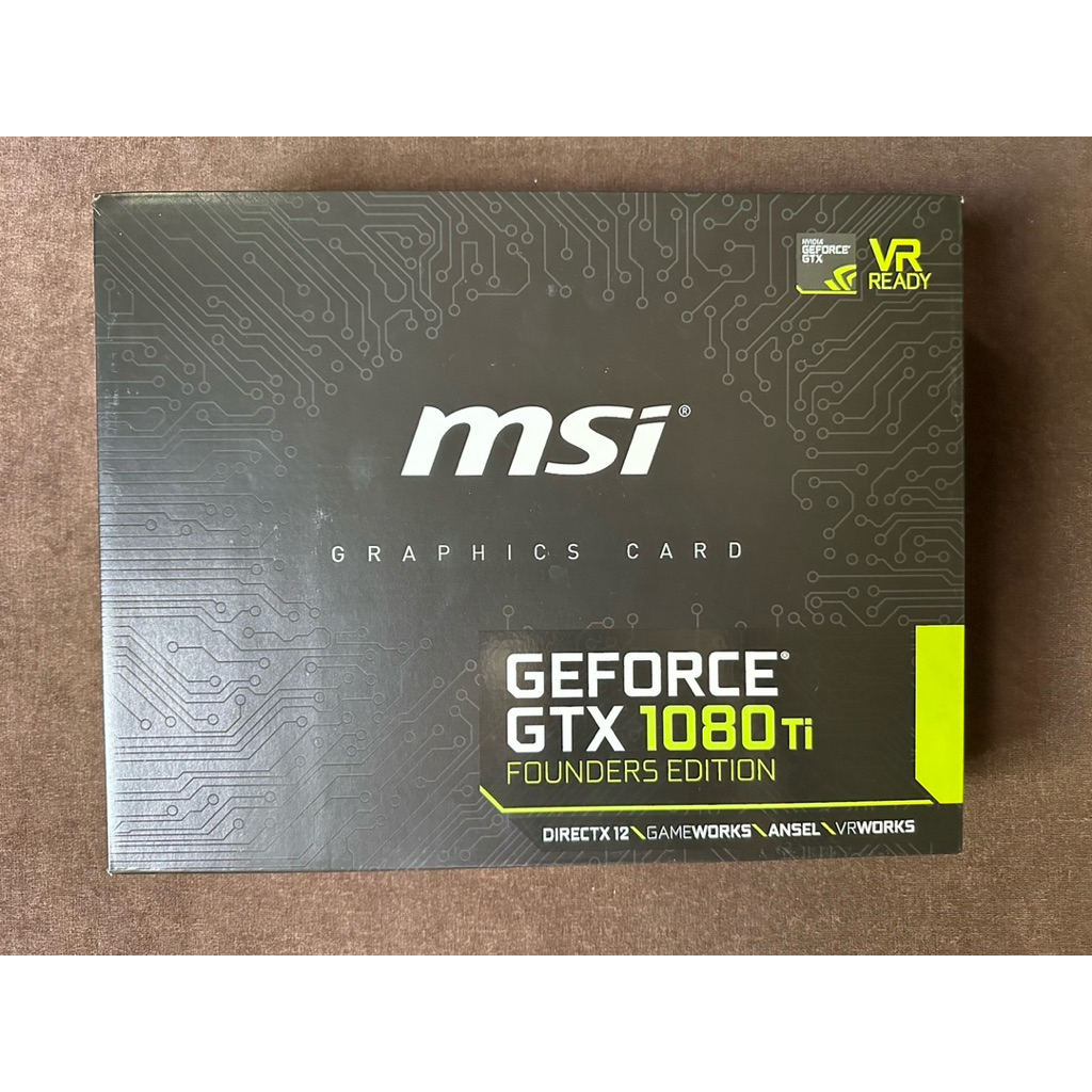 กล่องการ์ดจอเปล่า MSI geforce gtx 1080ti