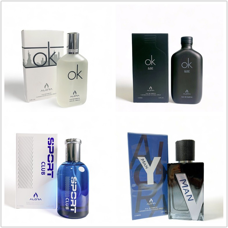 Alora น้ำหอมผู้ชาย 100ML สไตร์หนุ่มเทห์ สปอร์ต หอมสดชื่น เย็น หอมผู้ดี sport perfume