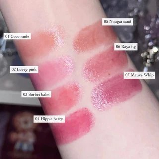 (🐳พร้อมส่ง) Rom&nd Glasting Melting Balm 3.5g ลิปบาล์ม ชุ่มชื้น ฉ่ำวาว
