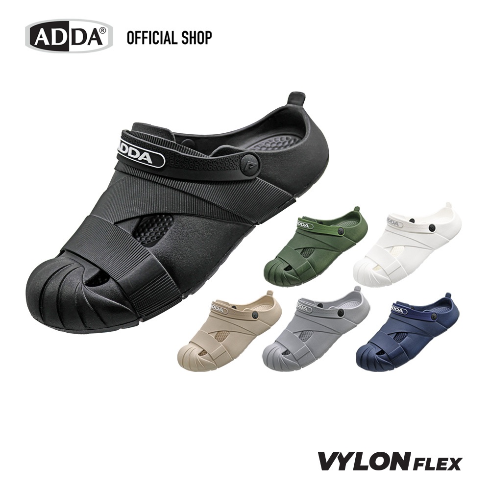 ADDA รุ่น 5CH01-M1 รองเท้า EVA Foam ผู้ชาย เดินดีดี หัวปิด หัวโต เบา ไม่อับชื้น ใส่สบาย ไซส์ 7-10