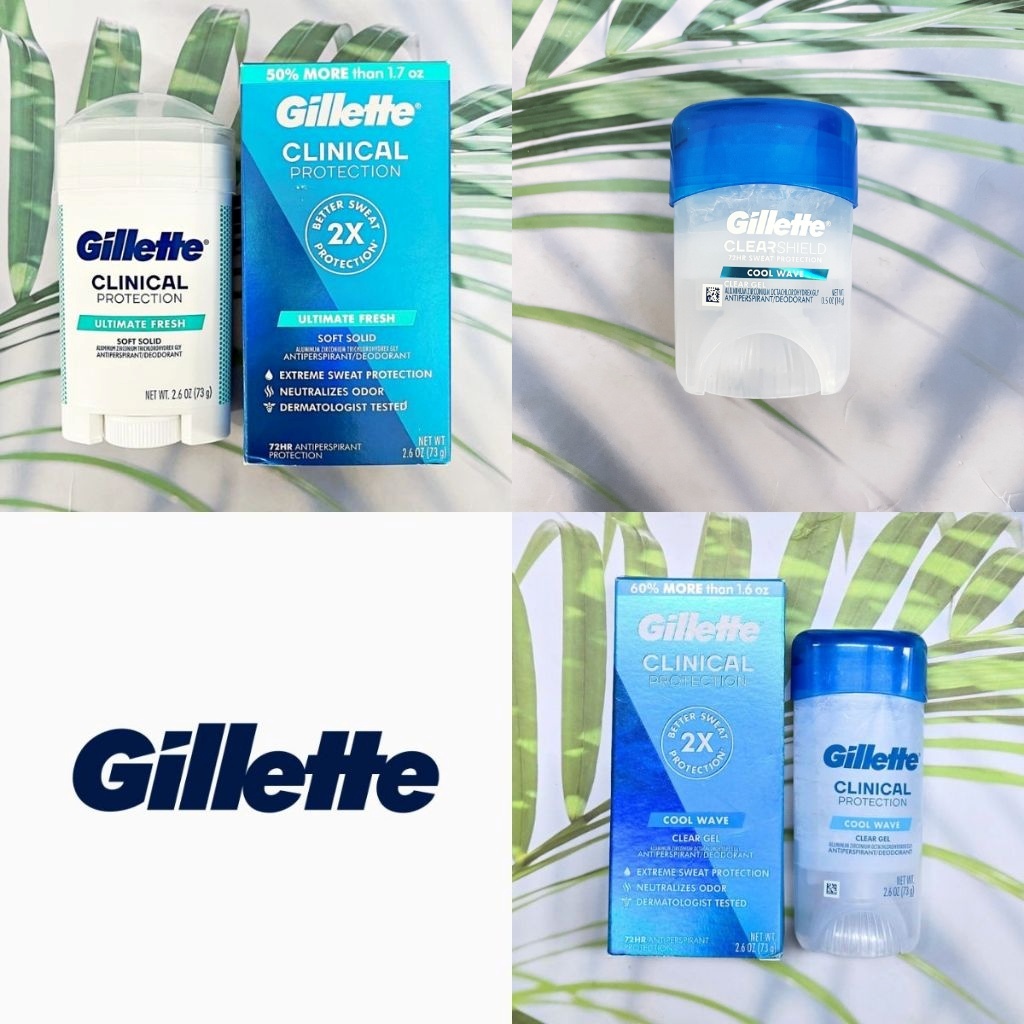 ยิลเลตต์ ผลิตภัณฑ์ระงับกลิ่น สำหรับผู้ชาย Clinical Soft Solid Antiperspirant & Deodorant 73g (Gillet