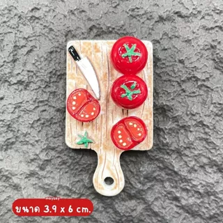 ตัวติดรองเท้า ที่ติดรองเท้า ลายมะเขือเทศ 🍅 ลายน่ารัก ติดง่าย ของแต่งรองเท้า DIY