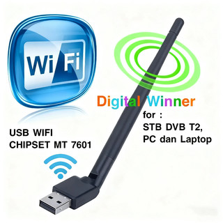 MT7601การ์ดเครือข่ายไร้สาย USBอะแดปเตอร์รับสัญญาณเครือข่ายไร้สาย การ์ดเครือข่ายไร้สาย USB แล็ปท็อปเครื่องส่งสัญญาณ WiFi
