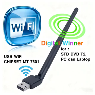 MT7601การ์ดเครือข่ายไร้สาย USBอะแดปเตอร์รับสัญญาณเครือข่ายไร้สาย การ์ดเครือข่ายไร้สาย USB แล็ปท็อปเครื่องส่งสัญญาณ WiFi