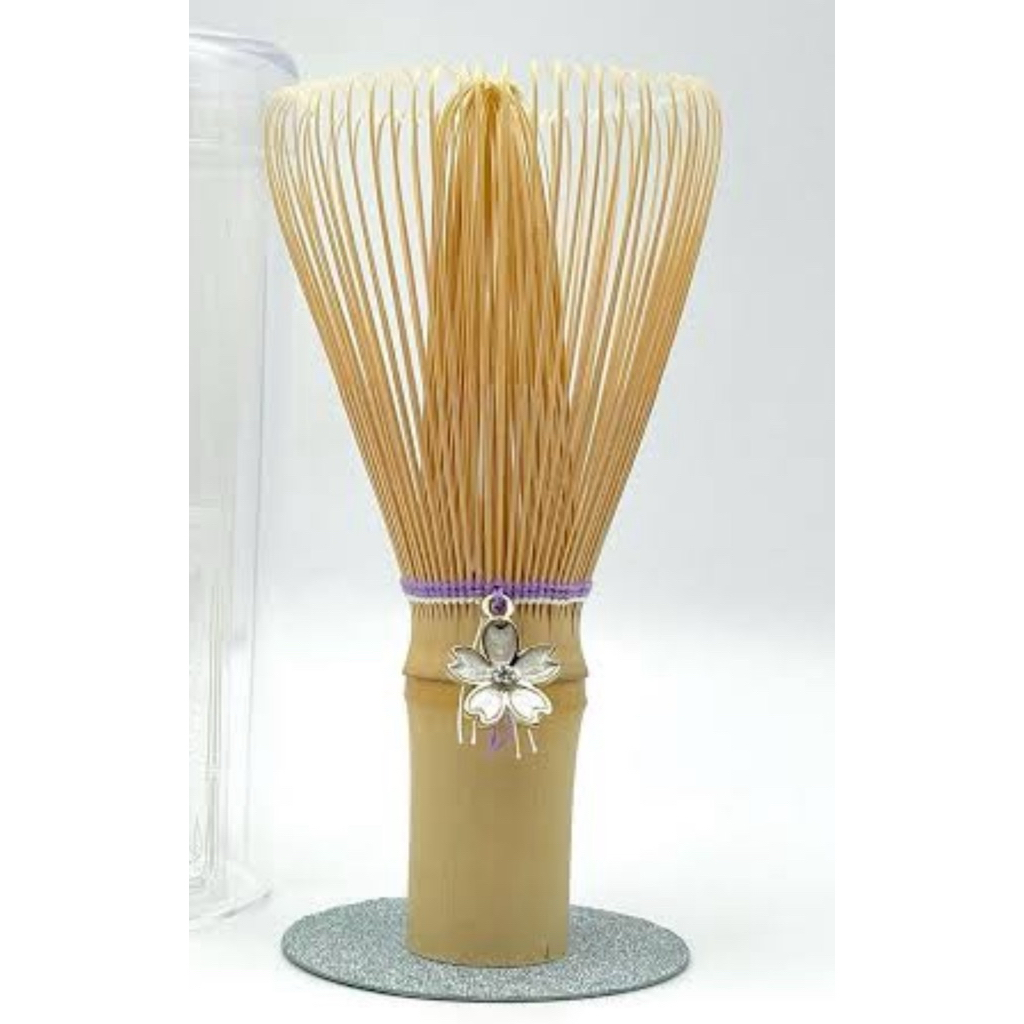 Bamboo Matcha Whisk - purple emi