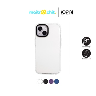 Login รุ่น Colorful powder เคสสำหรับ iPhone 14 /  14 Pro