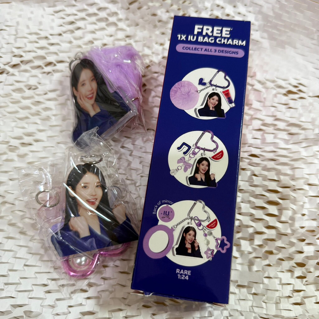 พวงกุญแจ IU x Calgate พร้อมส่ง