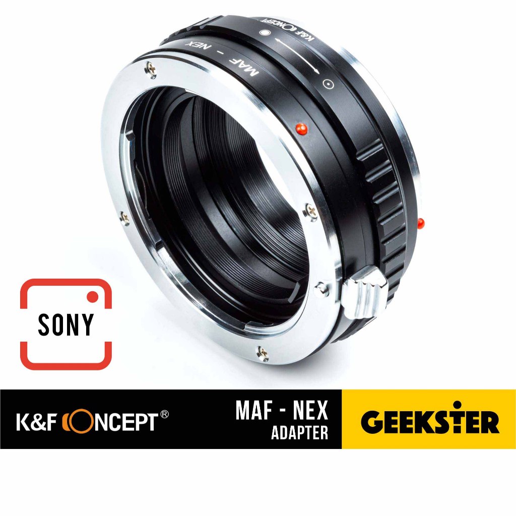เมาท์แปลง K&F Minolta AF-NEX Sony E FE / MAF A mount MAF-Sony MAF-NEX เลนส์ อะแดปเตอร์ Lens Adapter
