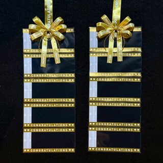 พวงมาลัยใส่ธนบัตร แบบตรง จำนวน 10 ใบ (ซองใส่ได้ทุกแบงค์) ของ…