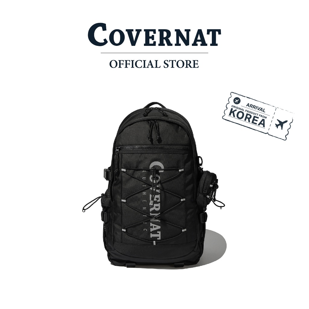 COVERNAT กระเป๋ารุ่น New Authentic Backpack 27L Black (50031SNABGU_H5BKXX)