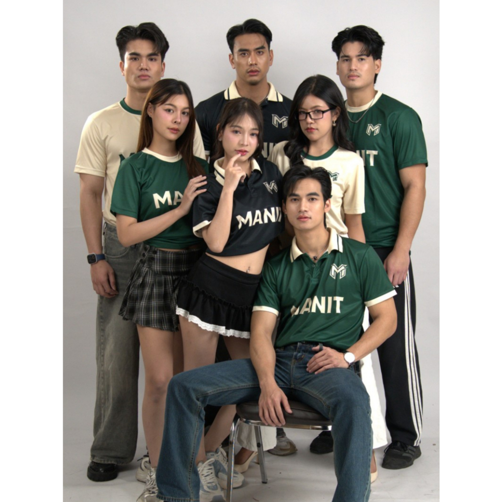 MANIT | เสื้อกีฬา คอปก ผ้าแห้งไว ระบายอากาศดี ใส่สบาย ผลิตจากผ้าไมโครโพลีเอสเตอร์คุณภาพสูง เหมาะสำหรับออกกำลังกา