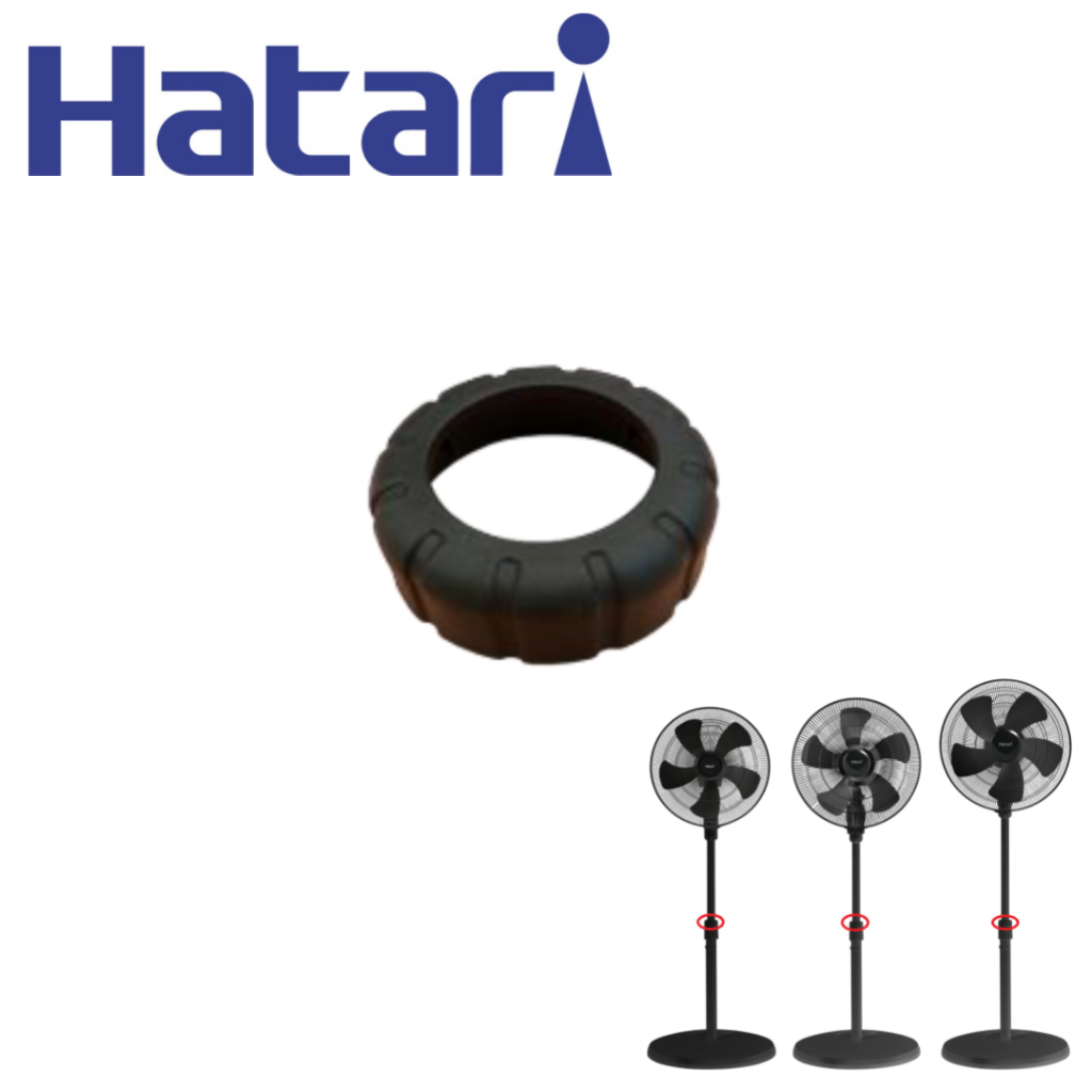 HATARI 3307281 ฝาครอบปรับระดับด้านบน IP (A15) สีดำ สำหรับ รุ่น IP18M1 IP20M1 IP22M1