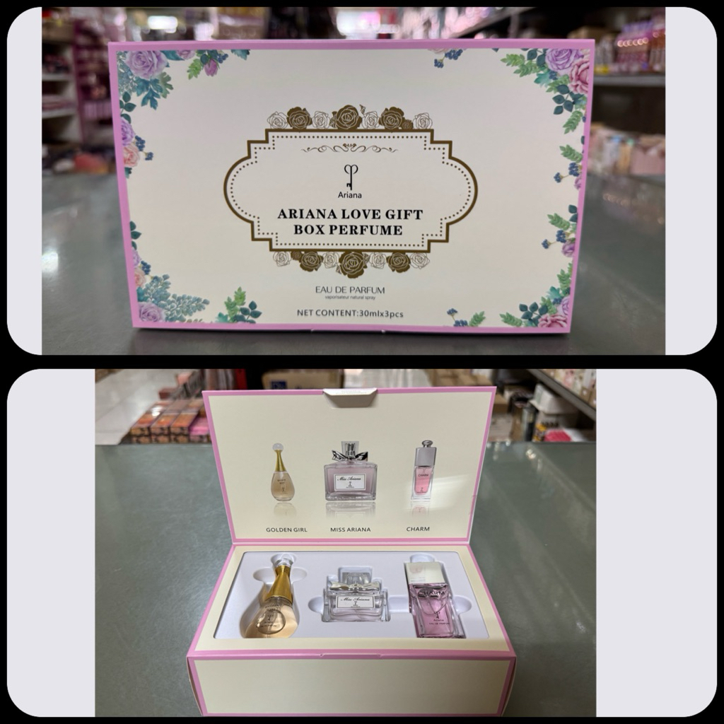 น้ำหอม Ariana ARIANA LOVE GIFT BOX PERFUME Set 2 TB002