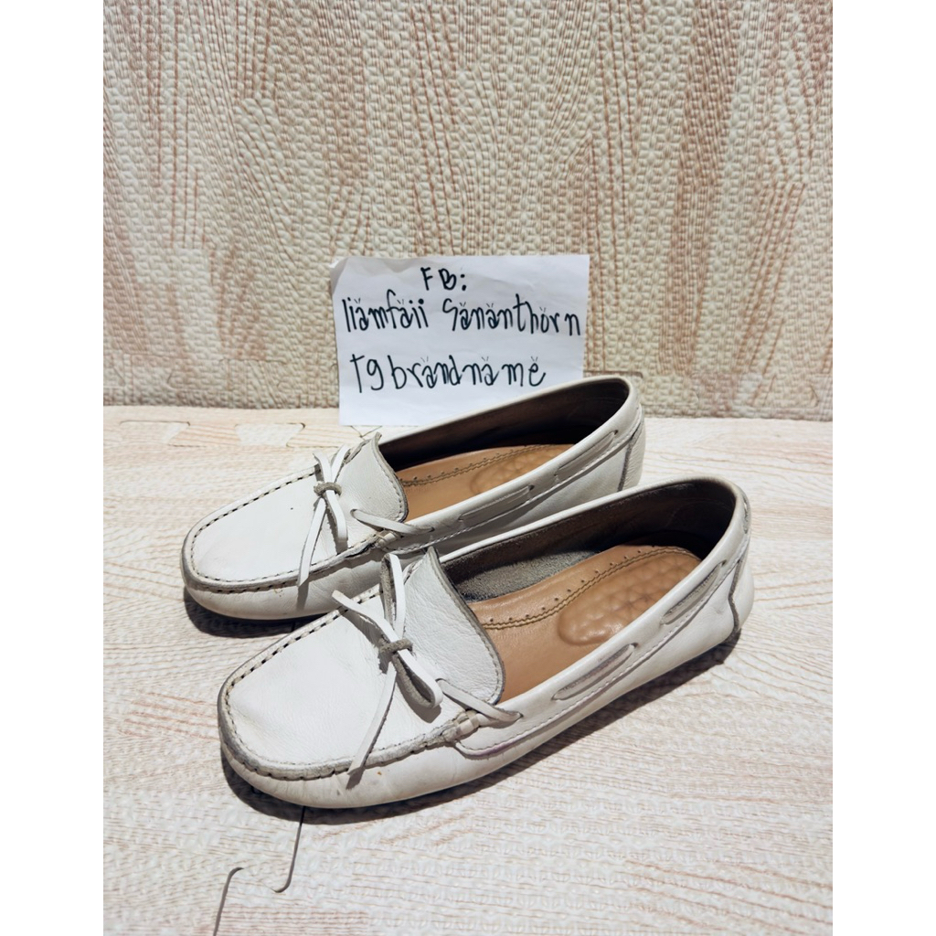 Used‼️🥿Hush Pupies🐶 Size5Uk (37) หนังแท้ มี2สี🤍❤️ ของแท้จากShop💯% (กรุณาระบุสีในแชท)