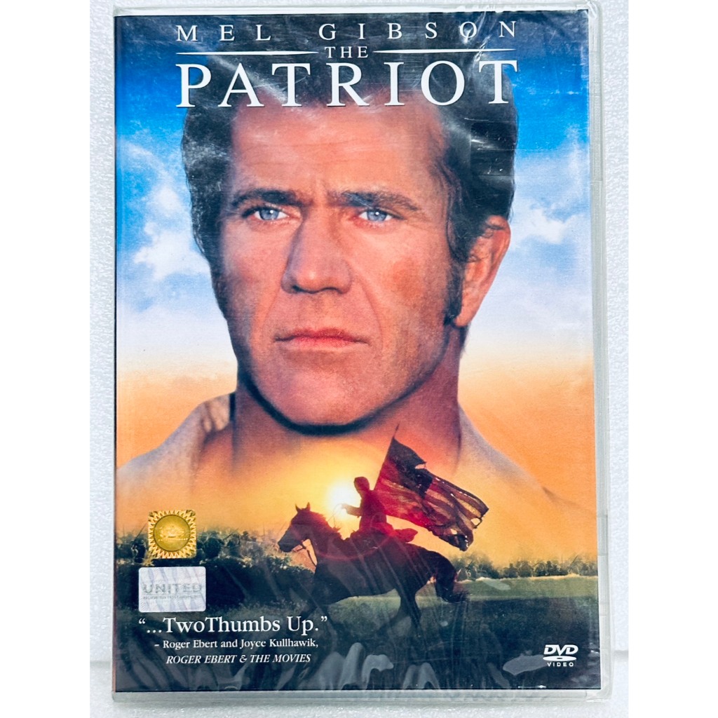 DVD : The Patriot (2000) ชาติบุรุษดับแค้นฝังแผ่นดิน " Mel Gibson, Heath Ledger "