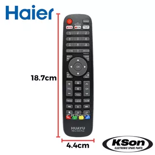 รีโมททีวี ไฮเออร์ ใช้กับทีวีไฮเออร์ได้ทุกรุ่น Universal Haier TV Remote Control รุ่น RM-L1535 Plus