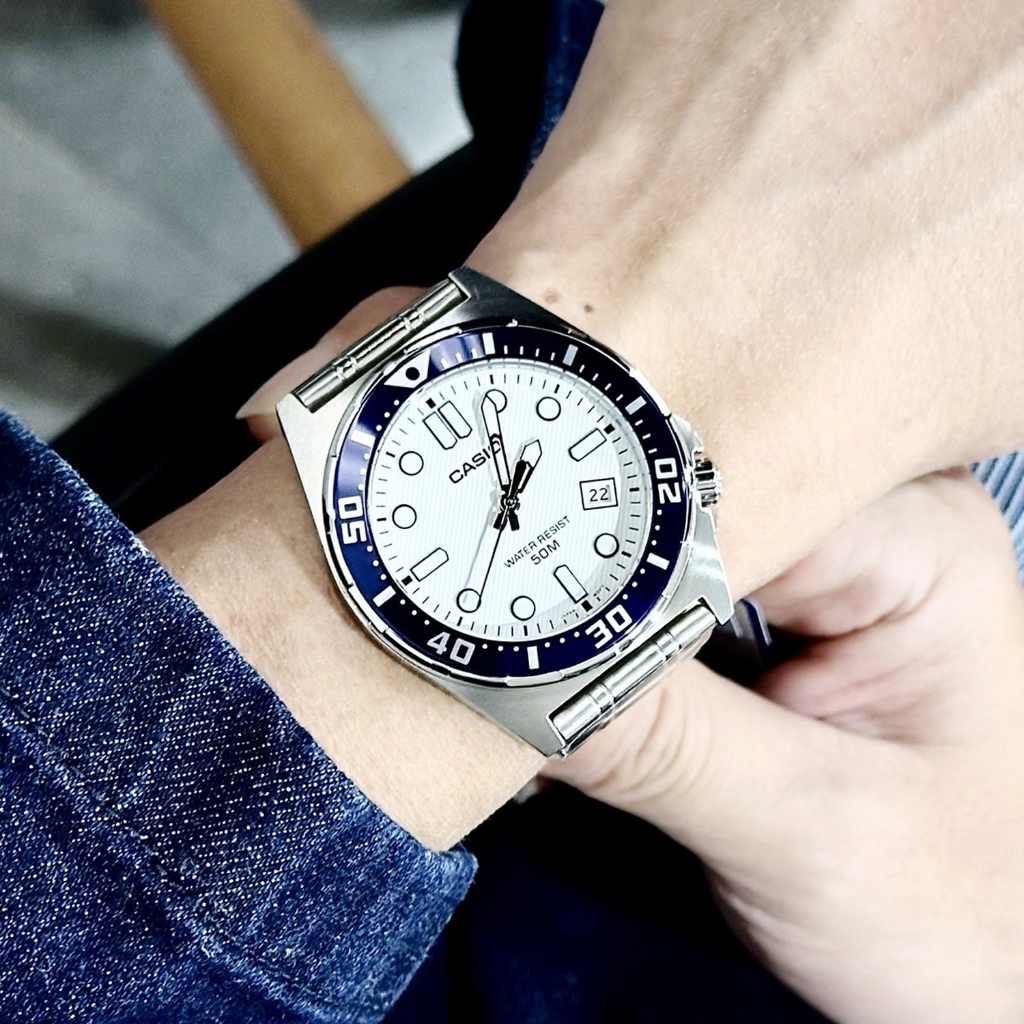 Casio Standard นาฬิกาข้อมือ รุ่น MTD-135 MTD-135D (MTD-135D-1A,MTD-135D-2A,MTD-135D-3A,MTD-135D-7A)