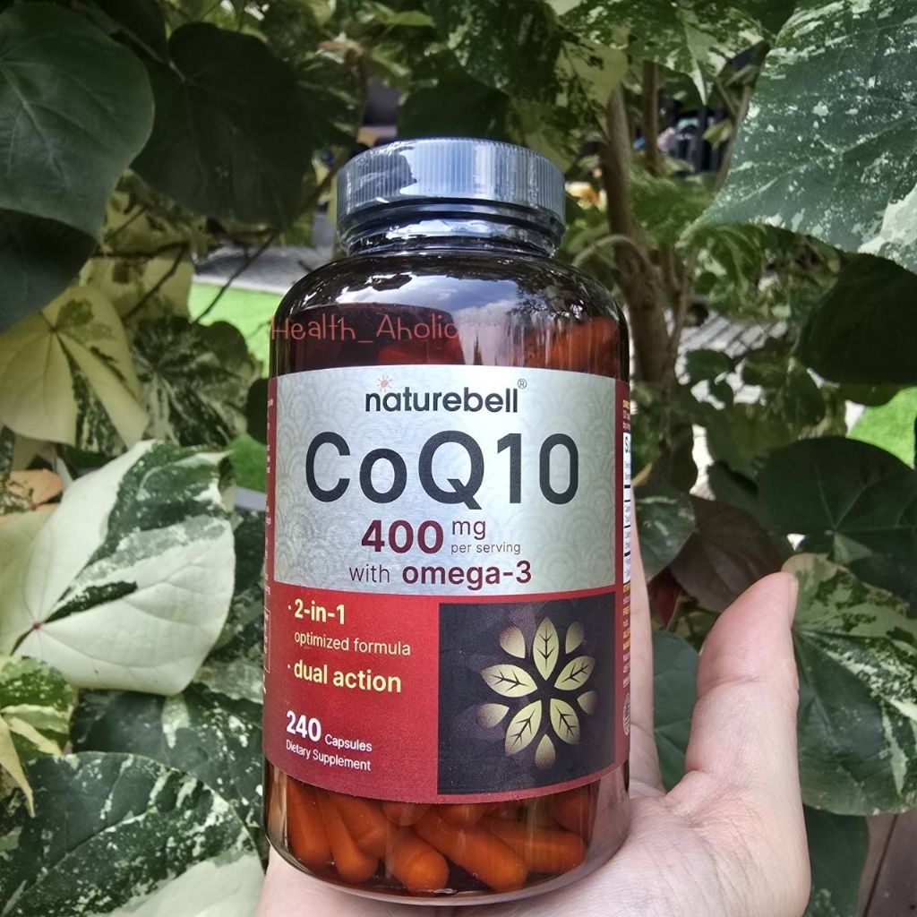 CoQ10 400mg with Omega 3, 240 Capsules