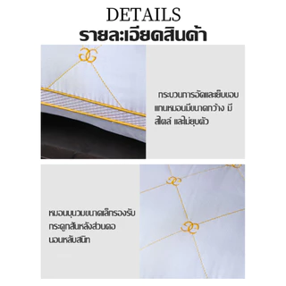 🔥ซอ1แถม1✨Hilton หมอนยางพาราแท้ หมอนโรงแรม 5ดาว75*50*22CM ไม่ปวดคอ ลดกรน นุ่มสบายกันไรฝุ่น หมอนสุขภาพ หมอนรองคอ