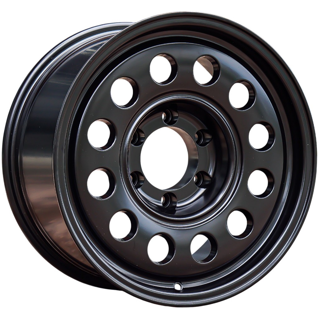 ล้อแม็กซ์ใหม่ #JAOS สีดำด้าน สเปค 8.5-17นิ้ว 6รู139 Offset0 (ราคา4วง)