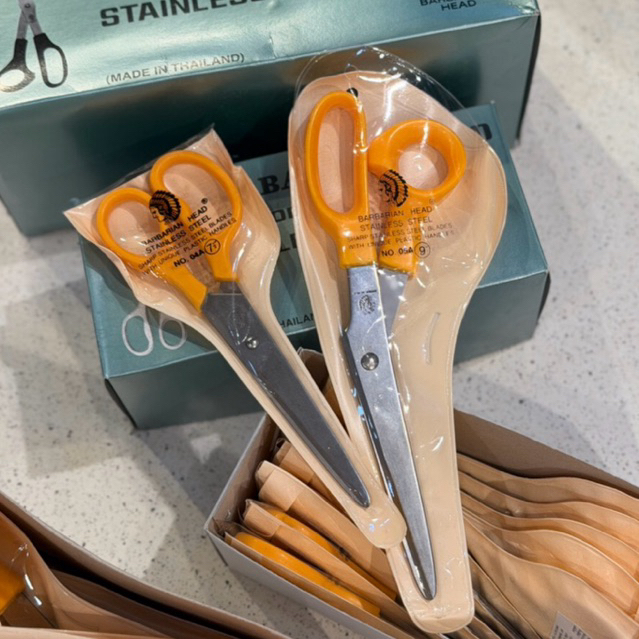 Barbarian head กรรไกรตัดผ้าบาบาเลี่ยนเฮด 7.5นิ้ว และ9นิ้ว (stainless steel)