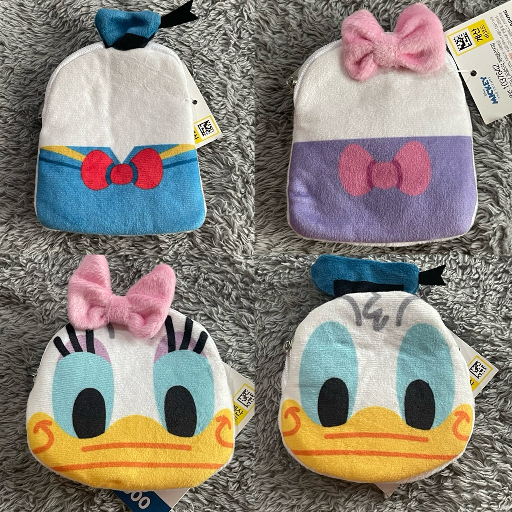 A25🇯🇵🇰🇷 Disney Pouch Zootopiaซูโทเปียพกพา ใส่เหรียญ fluffy ดิสนี่ย์ Disneyขนนุ่มลิขสิทธิ์แท้🇯🇵 ใส่ของจุกจิก จูดี้ นิค - รูปที่ 3