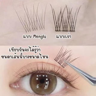 ขนตาปริมาณ 120 ดอก ไม่ต้องกาวติดเองใช้ง่ายเป็นธรรมชาติน่ารักแถมแหนบ