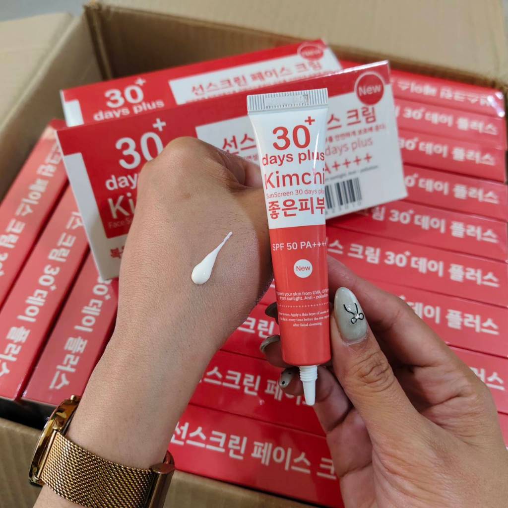 [ของแท้] Kimchi กิมจิครีม (1 หลอด 15g.)+Sun Scream กิมจิกันแดด (1 หลอด 15g.) - รูปที่ 5