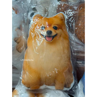 ตุ๊กตาหมอนน้องหมา ขนาด 60 cm. พิมพ์ลาย3Dสีคมชัดทั้งสองด้าน สินค้าพร้อมส่ง!!