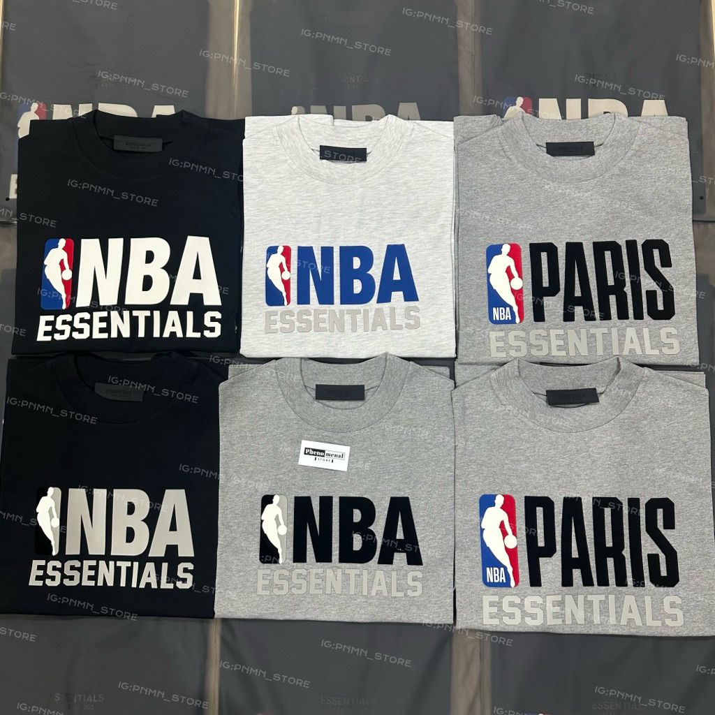 [เก็บโค้ดลด 20%][ของแท้ พร้อมส่ง] เสื้อยืด FOG ESSENTIALS NBA T-SHIRT
