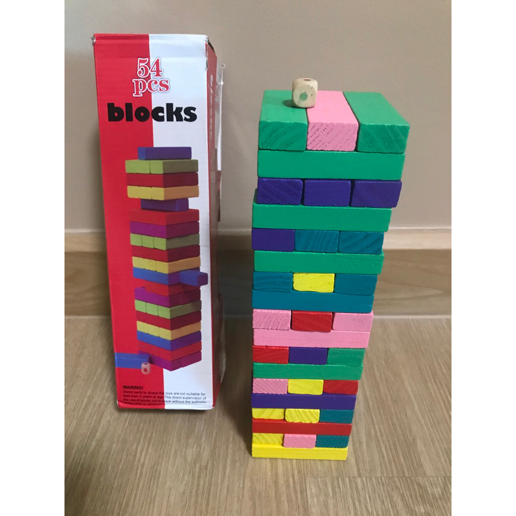 ของเล่นบล็อกไม้ Jenga