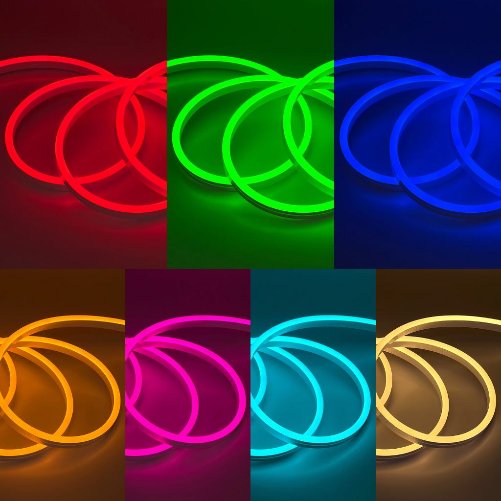 LED Neon Flex 8x16 K-AA-NF0816-RGBW DC-24V IP67 นีออนเฟล็กกันน้ำ สี RGBW (ราคาต่อเมตร)