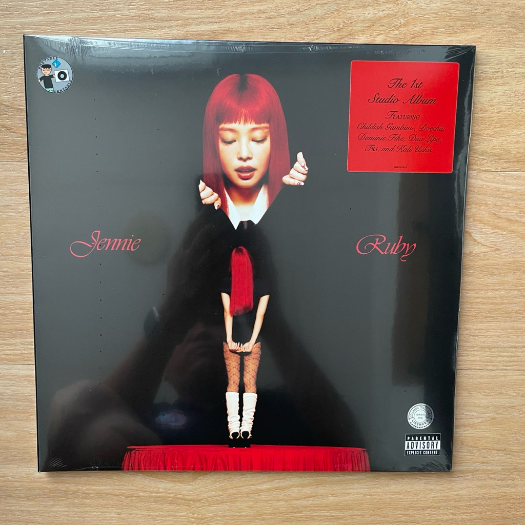 (Pre Order) แผ่นเสียง Ruby JENNIE (BLACKPINK)  Vinyl, LP, Album, Red Opaque มือหนึ่ง ซีล