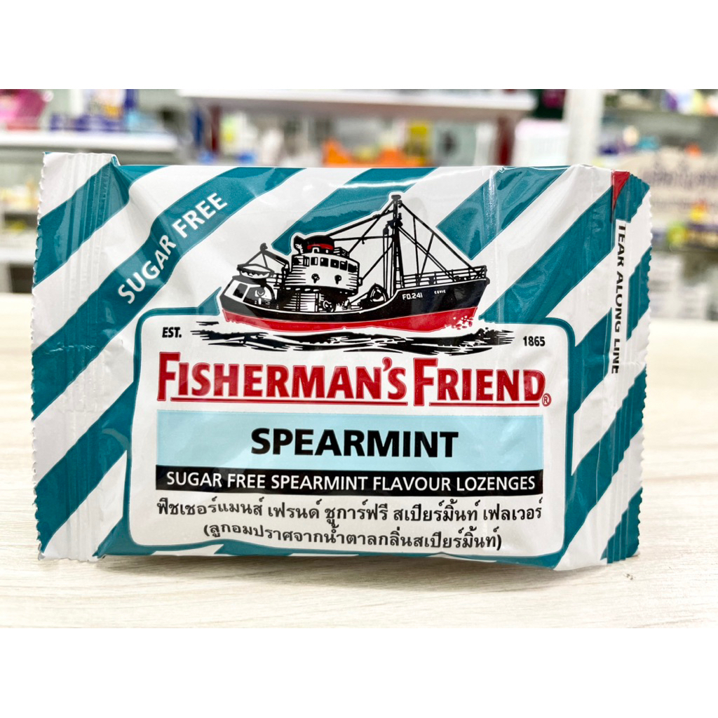 Fisherman’s Friend ฟีชเชอร์แมนส์ เฟรนด์ สเปียร์มิ้นท์ SPEARMINT